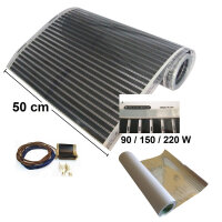 CaloriQue® - Infrared Heating Foil Kit, width 50 cm...