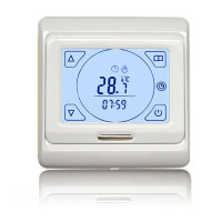 Programmable Thermostat E91 with touch screen display 