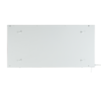 Infrarotheizung mit Digitalthermostat in Weiß mit 1000Watt SUNWAY SWRE 1000 + Standfuß-Set