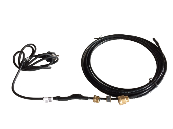 CALORIQUE HTM heating cable 10W /m self-regulating premium outer jacket trace heating in and on pipes - pre-assembled with kit - 30m