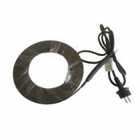 CALORIQUE HTM 10 W/m heating cable self-regulating premium outer jacket pre-assembled trace heating in and on pipes with a connection kit - 10m