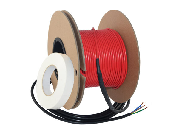 Electric floor heating cable Calorique Twin 16W/m 18.75m 300 W for 1.5-3 m² heating area