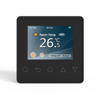 Thermostat with WiFi and color display ThermoLife ET81W - Black