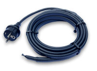 CALORIQUE LTC heating cable 30 W/m self-regulating high quality outer jacket outdoor use pre-assembled with plug - 4m