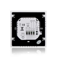 Thermostat AC605 programmierbarer WLAN-Thermostat. Kompatibel mit Alexa, Google-Assistent, SmartHome, Tuya APP. 16A