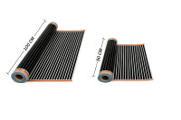 Infrarot Heizfolien NEO Set 50 cm 150 W/m²