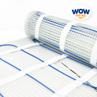 WOW Heat Heizkabelmatten elektrische Fußbodenheizung 200 W/m² / 12,0 m²