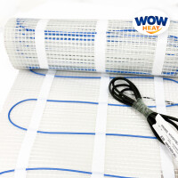 WOW Heat Heizkabelmatten elektrische Fußbodenheizung 200 W/m² / 12,0 m²