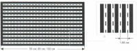 Heating Panel 80 cm width, 1.5 m long, 90 W/m², protective shielding