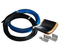 Calorique accessory set for infrared heating foil MS1